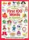Cover of: The First Hundred Words in Spanish (Usborne First Hundred Words)