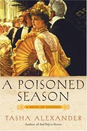 Cover of: A Poisoned Season by Tasha Alexander