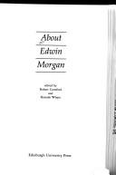 Cover of: About Edwin Morgan