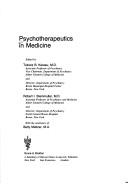 Cover of: Psychotherapeutics in medicine