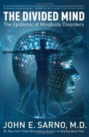 Cover of: The Divided Mind by John E. Sarno