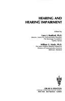 Cover of: Hearing and hearing impairment