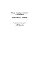 Cover of: Visual Literature Criticism by Richard Kostelanetz