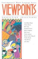 Cover of: Viewpoints by [Chief Black Hawk ... et al.] ; Cathy Niemet, project editor ; Karen A. Fox, research and development.