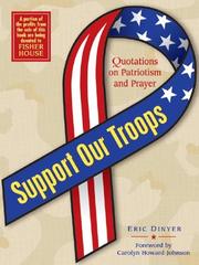 Cover of: Support Our Troops: Quotations on Patriotism and Prayer