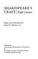 Cover of: Shakespeare's craft: eight lectures