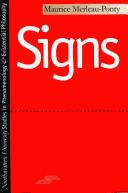 Cover of: Signs (SPEP) by Maurice Merleau-Ponty