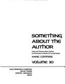 Cover of: Something About the Author v. 30 by Anne Commire