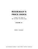 Bookman's Price Index by Daniel F. McGrath