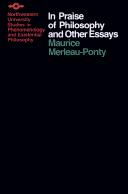 Cover of: In Praise of Philosophy and Other Essays (SPEP)