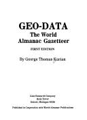 Cover of: Geo-data by [edited] by George Thomas Kurian.