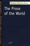 Cover of: The Prose of the World (SPEP)