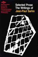 Cover of: The writings of Jean-Paul Sartre by Michel Contat
