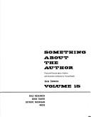 Cover of: Something About the Author by Anne Commire