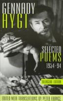 Cover of: Selected poems, 1954-94
