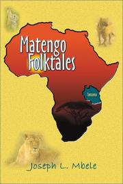 Matengo folktales by Joseph Mbele