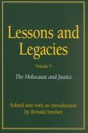 Cover of: Lessons and legacies. | Lessons & Legacies Conference.