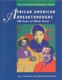 Cover of: African American breakthroughs by Jay P. Pederson