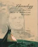 Cover of: Chronology of Native North American History | Duane Champagne