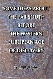 Cover of: Some Ideas about the Far South Before the Western European Age of Discovery