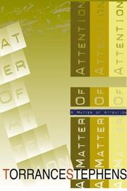 Cover of: A Matter of Attention