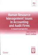 Cover of: Human resource management issues in accounting and audit firms: a research perspective