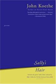 Cover of: Sally's Hair: Poems