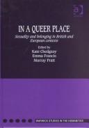 Cover of: In a queer place by edited by Kate Chedgzoy, Emma Francis, Murray Pratt.