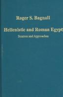 Cover of: Hellenistic And Roman Egypt | Roger S. Bagnall