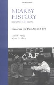 Nearby History by David E. Kyvig, Myron A. Marty