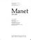 Cover of: Manet, 1832-1883