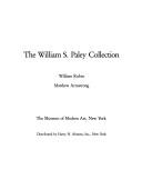 The William S. Paley collection by William Rubin, Matthew Armstrong