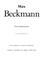 Cover of: Beckmann (The Library of great painters)