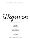 William Wegman by William Wegman, Frederic Paul