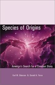 Cover of: Species of Origins by Karl W. Giberson, Donald A. Yerxa