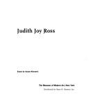 Cover of: Judith Joy Ross (Contemporaries : a Photography Series)