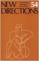 Cover of: New Directions in Prose and Poetry 54 (New Directions in Prose and Poetry)