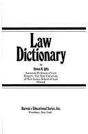 Law dictionary by Steven H. Gifis