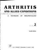 Cover of: Arthritis and allied conditions: a textbook of rheumatology.