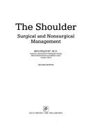 Cover of: The shoulder by Melvin Post, Melvin Post