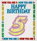 Cover of: Happy birthday, now you are five by Clare Heronneau