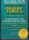 Cover of: How to Prepare for the Toefl With Computer Software