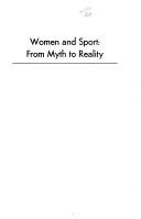 Cover of: Women and sport