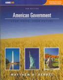 Cover of: American Government | Matthew Kerbel