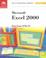 Cover of: Microsoft Excel 2000 - Illustrated Second Course