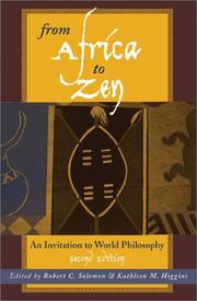 Cover of: From Africa to Zen by Kathleen M. Higgins