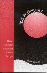 Cover of: Red Pedagogy: Native American Social and Political Thought
