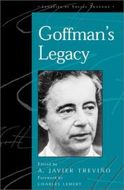Cover of: Goffman's Legacy