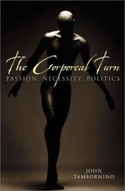 Cover of: The Corporeal Turn | John Tambornino