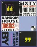 Cover of: Random House Crostics, Volume 2 (Other) by Michael Ashley